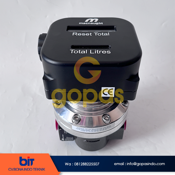 Flow Meter Macnaught F0403S4 Size 1 1/2 Inch, Meteran minyak Macnaught