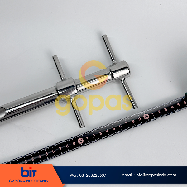 Sampling Tepung 60 cm, Thief Sampler Powder 60 cm Stainless Steel