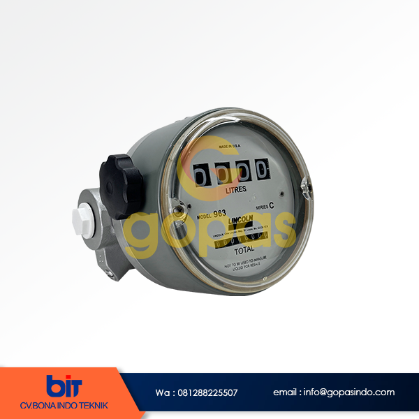 LINCOLN FLOW METER Model 963, Jual Flow Meter Lincoln 963 Seies C